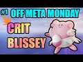 OFF META MONDAY #1: Learning and Breaking Down Crit Blissey (side by sides and gameplay online)