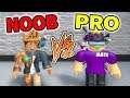 REAL *PRO* plays Flood Escape 2 with ME... and I get DESTROYED!! (Roblox)