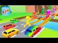 Shape-shifting Gameplay All Levels iOS,Android Walkthrough Mobile Game Stick Race New Level APE19S