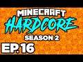 🛡 STARTING A VILLAGE RAID! CAN I SURVIVE? ☠️ - Minecraft: HARDCORE s2 Ep.16 (Gameplay / Let's Play)