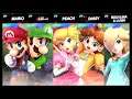 Super Smash Bros Ultimate Amiibo Fights – Request #20209 Mario v Luigi Peach v Daisy v Rosalina