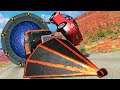 We Used a Ram Plow & Portal to Create Huge Crashes! (BeamNG Drive Multiplayer)