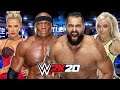 WWE 2K20 | LIV MORGAN & RUSEV vs LANA & BOBBY LASHLEY
