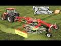Zgrabianie i belowanie siana - Farming Simulator 19 | #8