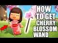 HOW TO GET Cherry Blossom Wand in Animal Crossing New Horizons