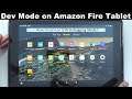 How to turn on Developer Mode & USB Debugging on an Amazon Fire HD 10 tablet - Step by step guide