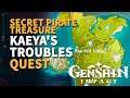 Kaeya's Troubles Genshin Impact Secret Pirate Treasure