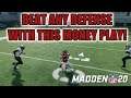 KILL ANY DEFENSE WITH THIS UNSTOPPABLE MADDEN 20 MONEY PLAY! THIS PLAY IS A GLITCH! TIPS AND TRICKS