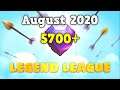 Legend League Hybrid Attacks! | 5700+ Trophies | August Day 26 | Clash of Clans | Raze