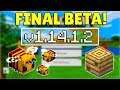 MCPE 1.14.1.2 FINAL BETA! BEE MOB RELEASE! Minecraft Pocket Edition Bees & Honey