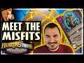 MEET THE MISFITS BUILD! - Hearthstone Battlegrounds