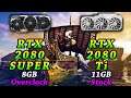 RTX 2080 SUPER 8GB @OC vs RTX 2080 Ti 11GB @Stock | 1440p and 4K PC Gameplay Benchmark Test