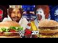 BURGER KING WHOPPER vs MCDONALDS BIG MAC | WWE 2K20