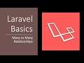 Many to Many Relationships in Laravel