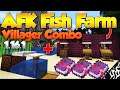 Minecraft AFK Fish Farm Villager Combo Tutorial 1.16.1 EASY!