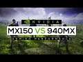 NVIDIA Geforce MX150 VS NVIDIA Geforce 940MX 2018! - Gaming Performance Comparison!