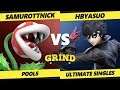 Smash Ultimate Tournament - SamurottNick (Piranha Plant) Vs HByasuo (Joker) The Grind 100 SSBU Pools