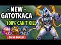THIS TOP GLOBAL BUILD IS TOO GOOD!! | CAN'T KILL BUILD! | MLBB | GATOTKACA BEST BUILD IN 2021