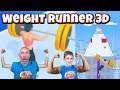 Weight Runner 3D Gameplay and Review (iOS and Android Mobile Game)