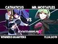Cathaticus (Orie) vs Mr. Mostafles (Phonon) | UNIST Winners Quarters | Synthwave X #11