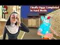 Finally Oggy Compete In Hard Mode | Evil Nun 2 Horror Game With Oggy and Jack
