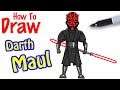 How to Draw Darth Maul