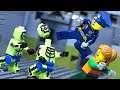 LEGO Police Save The Girl From Zombie Apocalypse | Lego Stop Motion