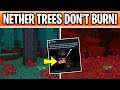 Minecraft 1.16 Nether Trees Won't BURN! New Details!!!