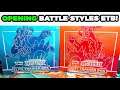 Opening BOTH Pokemon Battle Styles Elite Trainer Box!