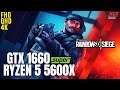 Rainbow Six Siege | Ryzen 5 5600x + GTX 1660 Super | 1080p, 1440p, 2160p benchmarks!