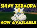 SHINY ZERAORA NOW AVAILABLE IN POKEMON SWORD AND SHIELD + Shiny Zeraora Moveset Guide Gen 8