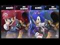 Super Smash Bros Ultimate Amiibo Fights – Request #15922 Mario & Cuphead vs Sonic & Sans