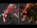 Volvidon Evolution in Monster Hunter  2010-2021 / ラングロトラ 進化の軌跡  「モンスターハンター」