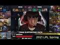Flandre Plays Top Nocturne - RNG VS EDG Game 1 Highlights - 2021 LPL Sping Semi Finals