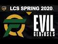 FLY vs EG, Game 4 - LCS 2020 Spring Playoffs Round 1 - FlyQuest vs Evil Geniuses G4