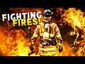🔴 Saving Lives, Homes, and Kitty Cats - Firefighting Simulator - The Squad Gameplay