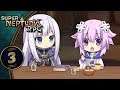 Super Neptunia RPG | Nep Gets Pudding, Blanc, Noire & Histoire! | Part 3 (Switch, Let's Play, Blind)