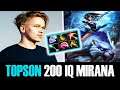 Topson 200 IQ Mirana Gameplay — His Old Favorite Hero back when He's not 2x TI Winner Yet