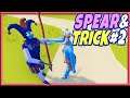 Trick & Spear #2! Jester🃏 & Spear Thrower vs Every Unit 2v1 - TABS Unit Creator Update