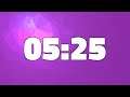 5 MINUTES AND 25 SECONDS TIMER COUNTDOWN [325 seconds - 5:25]