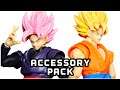 Kong Studio Dragon Ball Super Goku & Goku Black SS/SS Rosé Accessory Pack Review