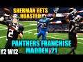 Madden 21 Panthers Franchise Mode | Richard Sherman GETS EXPOSED | [Y2 W12] - Ep 31