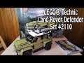Was für ein Getriebe: LEGO Technic Land Rover Defender (Set 42110)