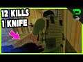 12 Kills and 1 Knife Kill - Rainbow Six Siege Void Edge Ranked Gameplay #6
