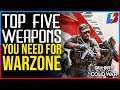 5 COLD WAR WEAPONS YOU NEED TO LEVEL UP FOR WARZONE | COD BootCamp