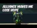 ALLIANCE MAKES ME LOSE HOPE - Beast Mastery Hunter PvP - WoW Shadowlands Prepatch