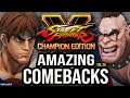 Amazing COMEBACKS #20 ➤ Street Fighter V Champion Edition • SFV CE