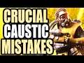ANALYZING CAUSTIC PLAYERS MISTAKES AND HOW THEY COULD IMPROVE (APEX LEGENDS BREAKDOWN)