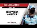 Dixie Vodka 400 Homestead-Miami Speedway Picks