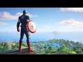 Fortnite - Captain America Lands in the Item Shop (Cutscene)